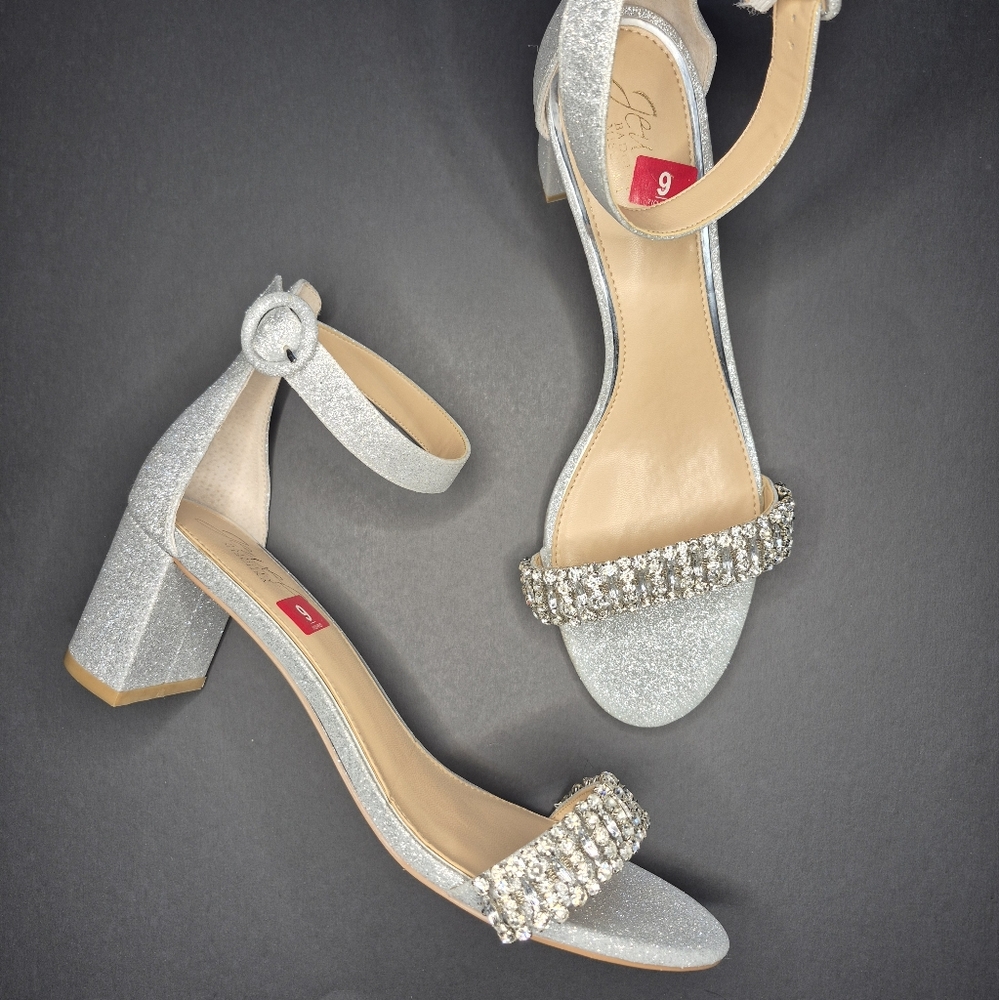 Badgley Mischka | James Evening Sandal NWOBox Sz 9 - Picture 10 of 10